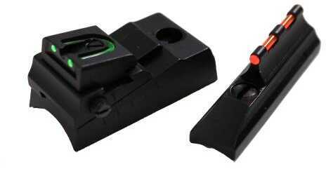 Traditions Williams Aluminum Fiber Optic Sight Set for Tapered Barrels ONLY Model <span style="font-weight:bolder; ">A1573</span>